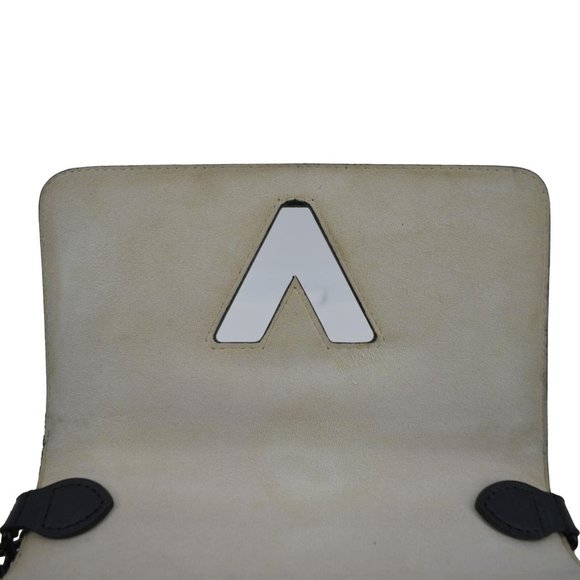 LOUIS VUITTON LV Twist Graphic MM Leather Shoulder Bag Black - Picture 16 of 16